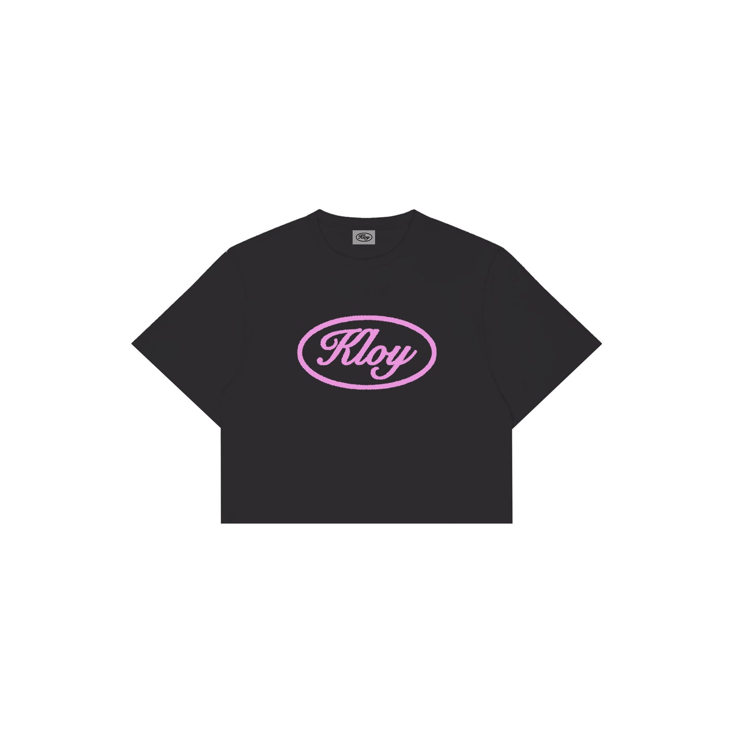 ONYX PINK CROP TEE
