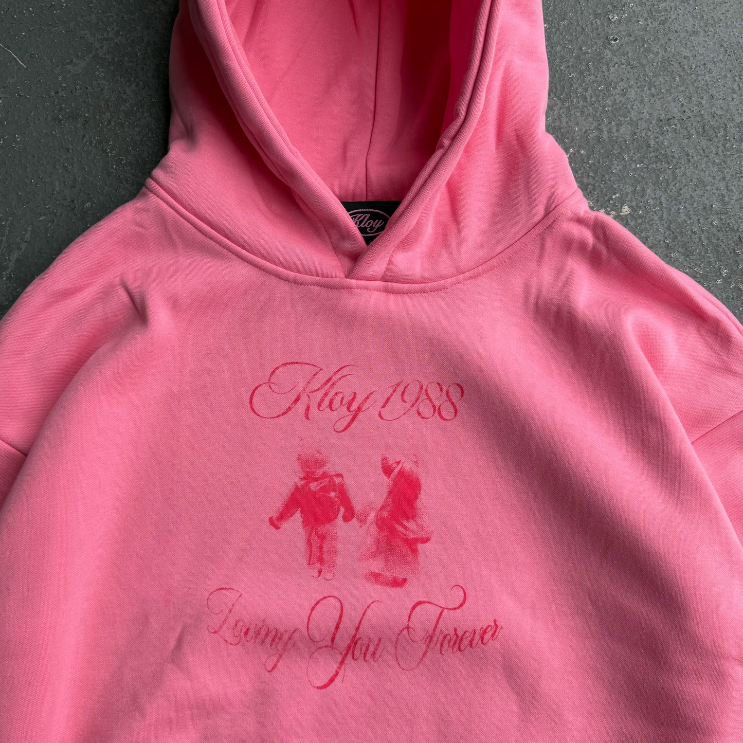 LIGHT ROSE HOODIE