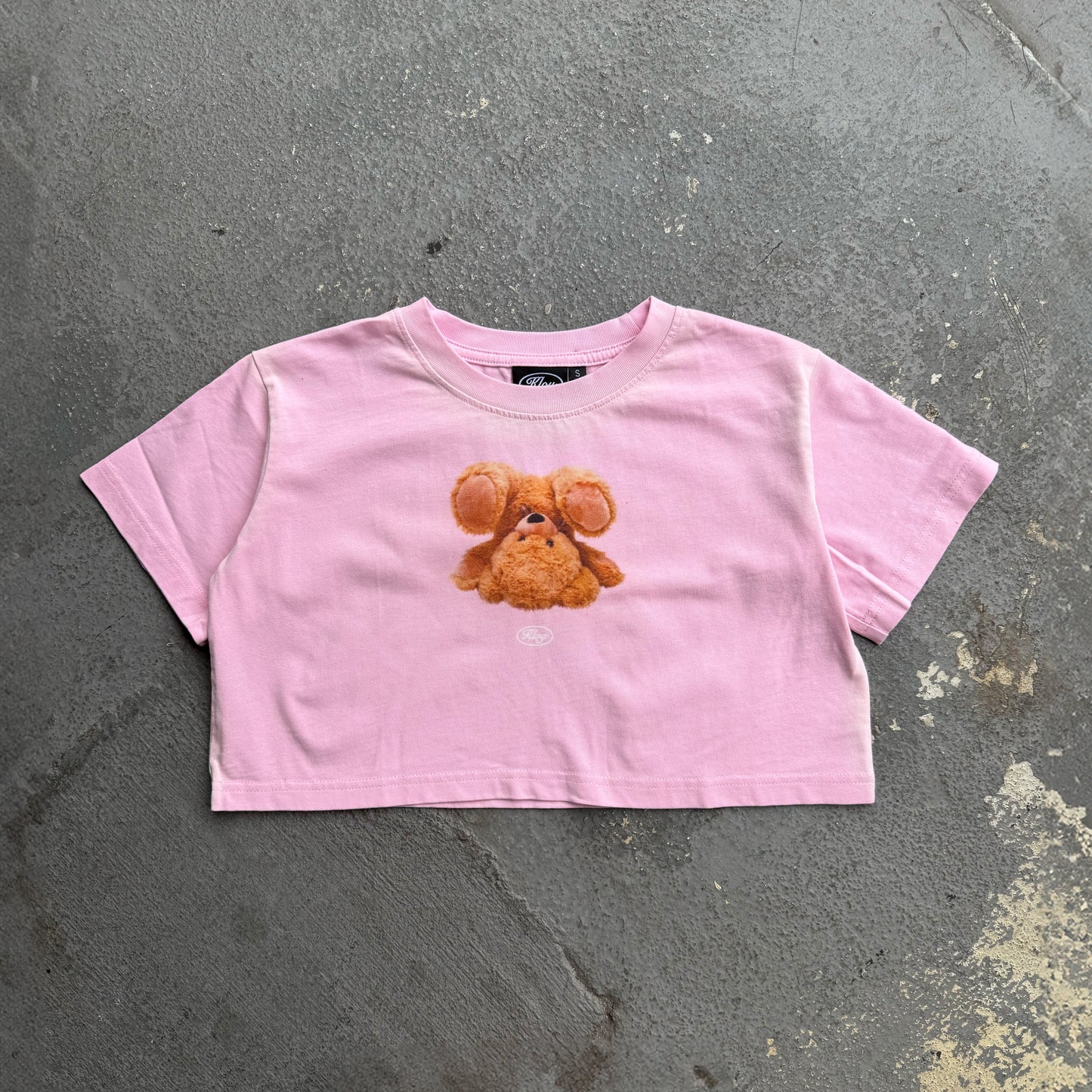 TEDDY BEAR CROP TEE