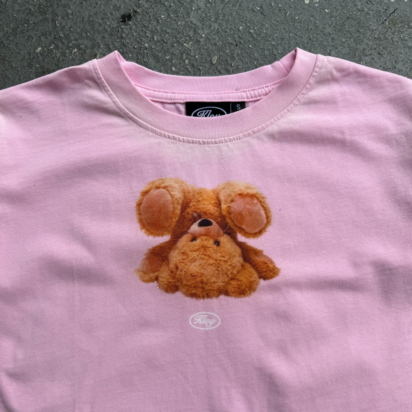 TEDDY BEAR CROP TEE