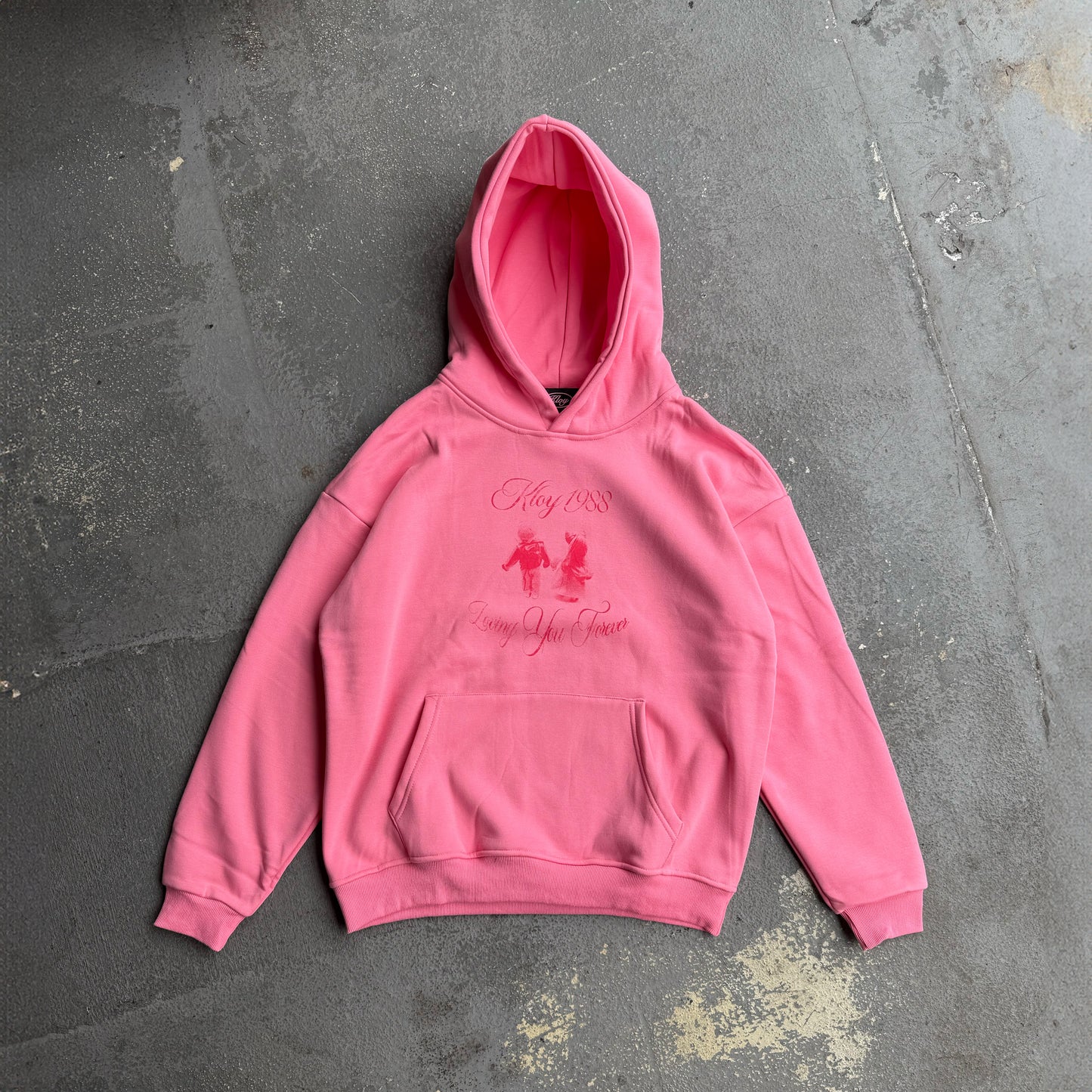 LIGHT ROSE HOODIE