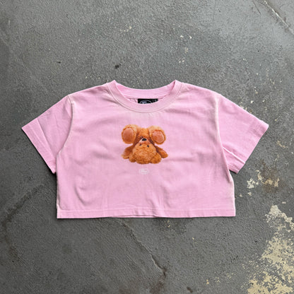 TEDDY BEAR CROP TEE